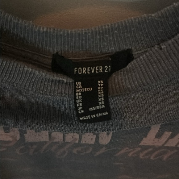 oversized graphic sweatshirt forever 21 - Picture 3 of 3